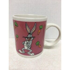 Vintage Looney Tunes "Bugs Bunny" Mug By Gibson Housewares Warner Bros. 1998